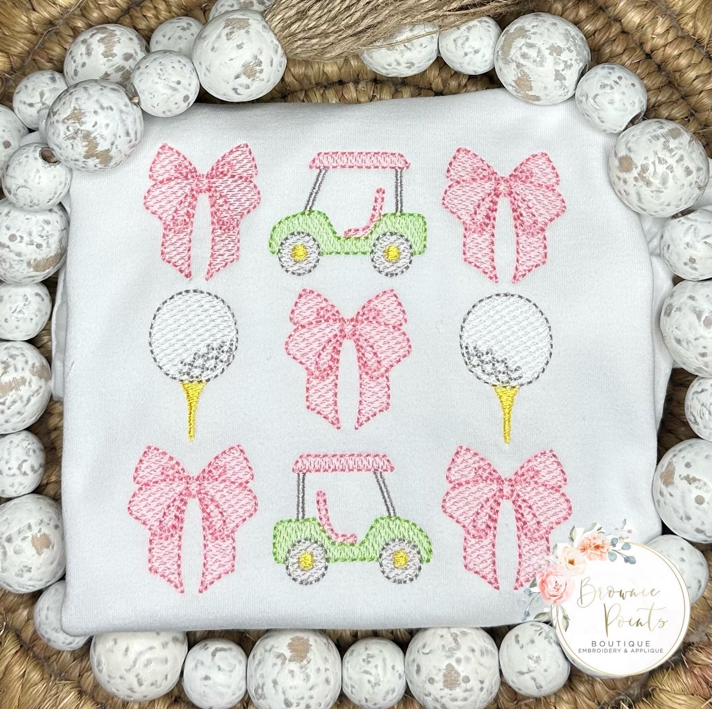 Golf coquette pink