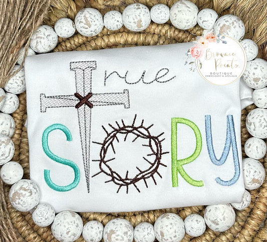 Easter -True story blue