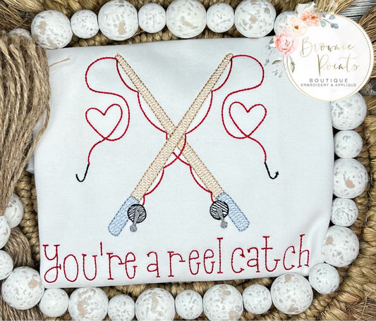 Valentine You’re a reel catch