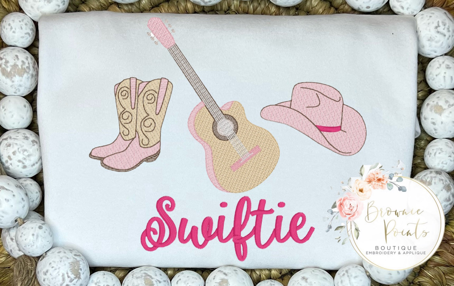 Cowgirl trio-Swiftie, embroidery