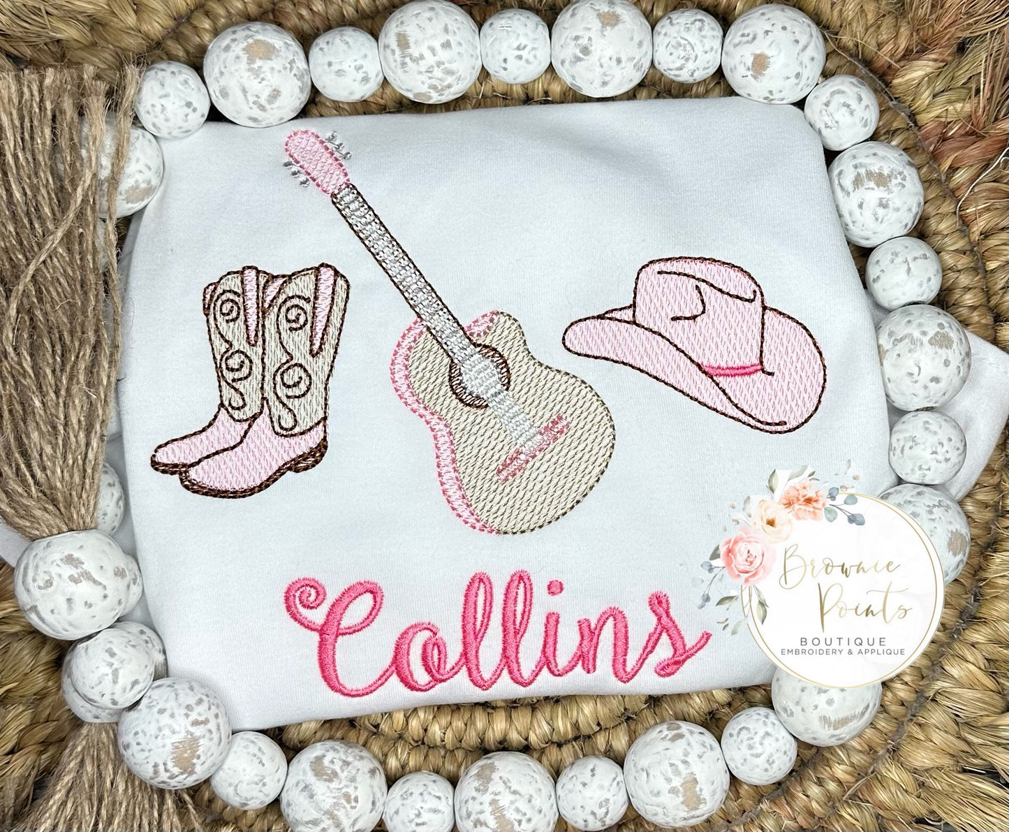 Cowgirl trio-Swiftie, embroidery