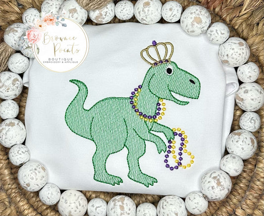 Mardi Gras T Rex