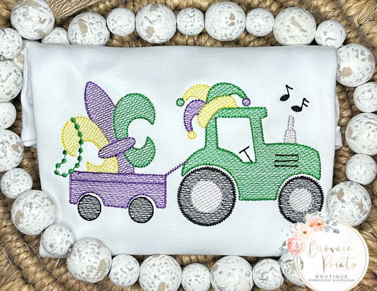 Mardi Gras tractor