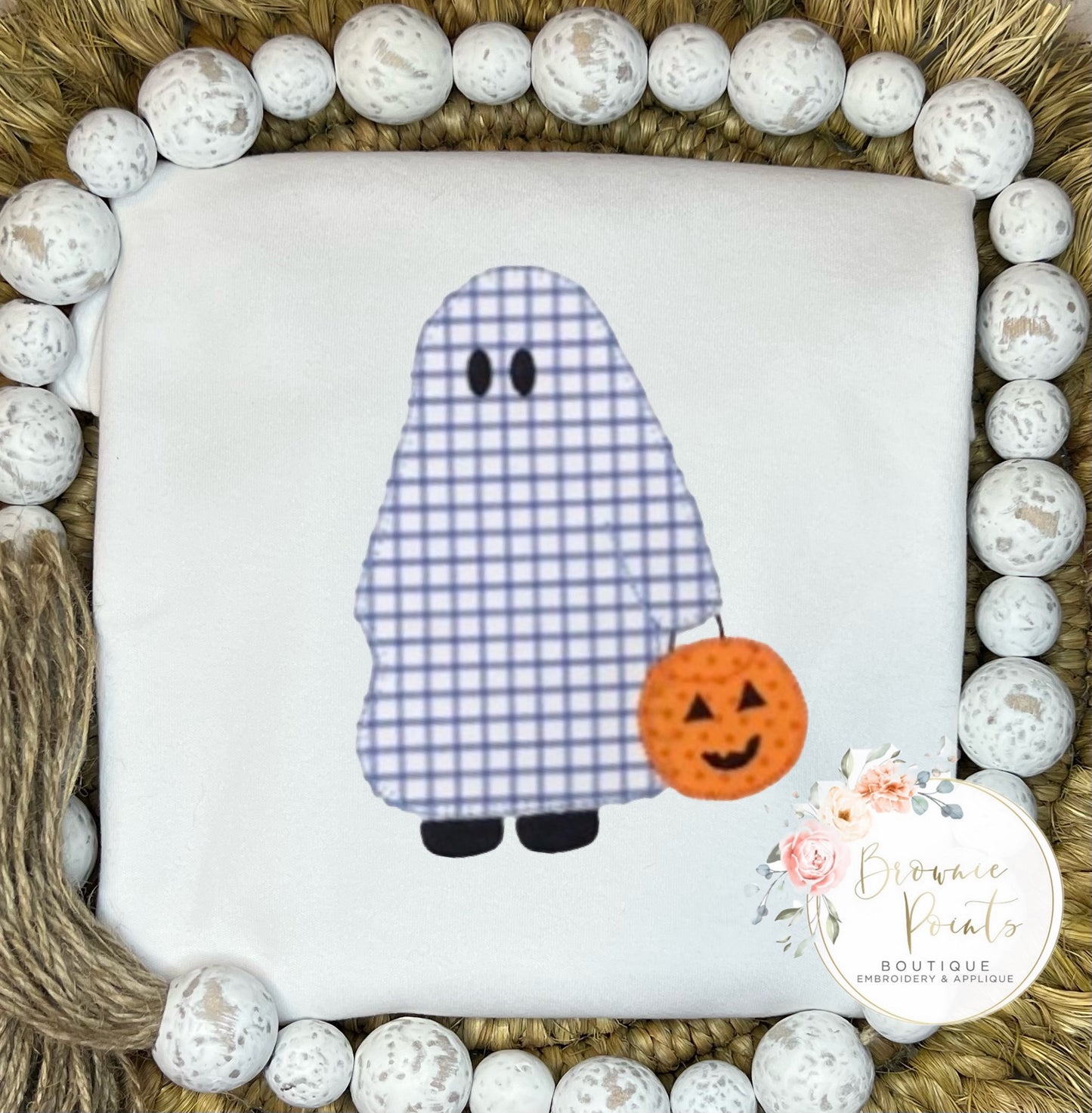 Halloween Ghost applique